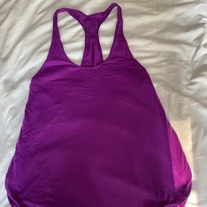 Purple super soft Lululemon tank